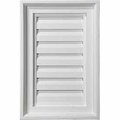 Dwellingdesigns 15 In. W X 16 In. H Vertical Gable Vent Louver, Architecture Functional accents DW2241001